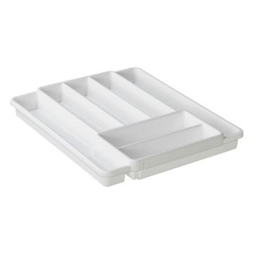 Organizator sertar pentru tacâmuri din plastic 39,7 x 34 cm Domino - Rotho