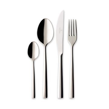 Set tacamuri 24 piese, Villeroy & Boch, Piemont Cutlery, inox 18/10