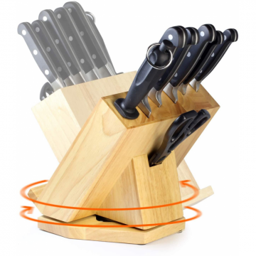 Set cutite cu suprt rotativ, Premium,  Carl Schmidt Sohn 056940, 8 bucati, suport tableta
