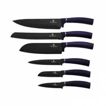 Set de cutite 6 piese Purple Berlinger Haus BH 2559