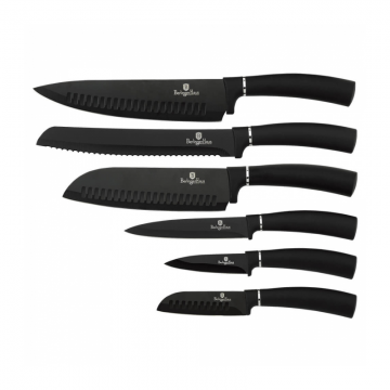 Set de cutite 6 piese Royal Black Berlinger Haus BH 2383