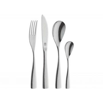 Set de tacamuri inox argintii 24 piese Bocholt Carl Schmidt Sohn 080204