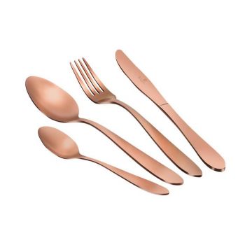 Set Tacamuri 24 piese Berlinger Haus Rose Gold satin BH 2213