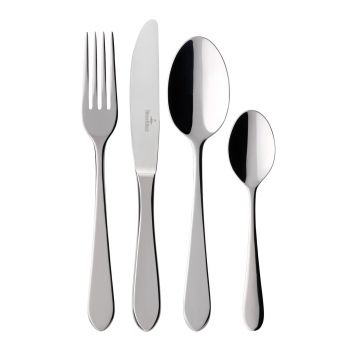 Set tacamuri 24 piese, Villeroy & Boch, Oscar Cutlery, inox 18/10