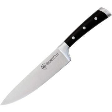 Cutitul bucatarului Herne, Carl Schmidt Sohn 037871,20 cm, maner negru, cutie cadou