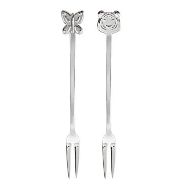Set 2 furculite Sambonet Party Fashion inox Set 2 furculite Sambonet Party Fashion inox