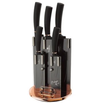Set Cutite Berlinger Haus Black Rose Gold BH 2336