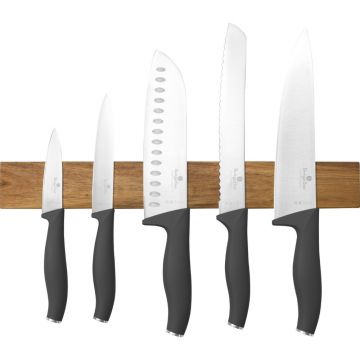 Set cutite cu suport magnetic Anthracite Collection Berlinger Haus BH 2940