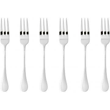 Set furculite desert Sambonet Bloom  6 piese  inox