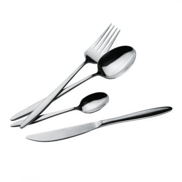 Set tacamuri 24 piese, 6 persoane, inox lucios Berlinger Haus BH 3035