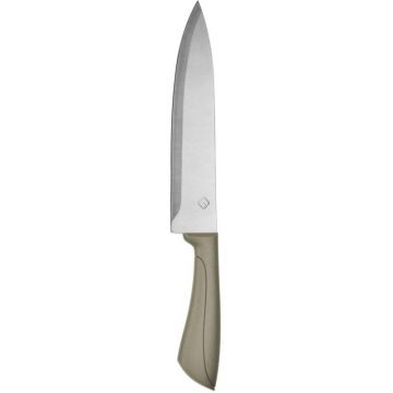 Cutit Bucatarie din Otel Inoxidabil, Maner Plastic, 33 cm, Grunberg