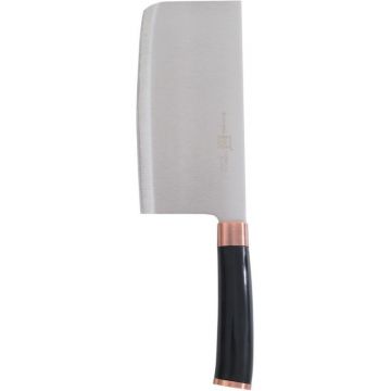 Cutit Satar de Bucatarie, Otel Inoxidabil, Maner Plastic, 30 cm, Grunberg