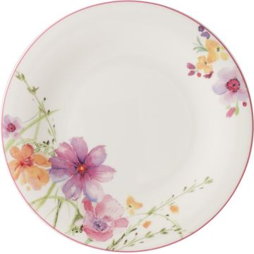 Farfurie pentru desert Mariefleur Basic, Villeroy & Boch, 21 cm, portelan premium