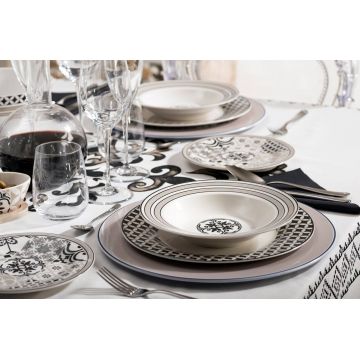 Serviciu de masa 18 piese, Alhambra, Brandani, portelan