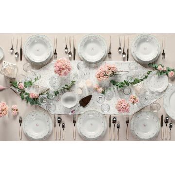 Serviciu de masa 18 piese, Nonna Rosa, Brandani, portelan