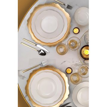 Serviciu de masa 24 piese BNOLY24Y2120, Kutahya Porselen, portelan, multicolor