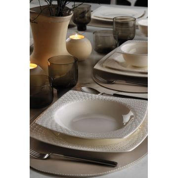 Serviciu de masa 24 piese BNVRS24Y200, Kutahya Porselen, portelan, multicolor