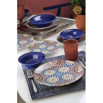 Serviciu de masa, 24 piese, Kutahya Porselen, NCHR24Y2A880154, ceramica