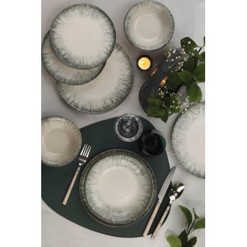 Serviciu de masa, 24 piese, Kutahya Porselen, NNROT24Y2891311, portelan