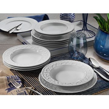 Serviciu de masa, 24 piese, Kutahya Porselen, SV24Y200, portelan