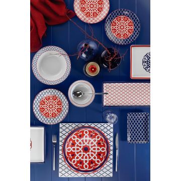 Serviciu de masa, 30 piese, Kutahya Porselen, ZG30YT42011004, portelan