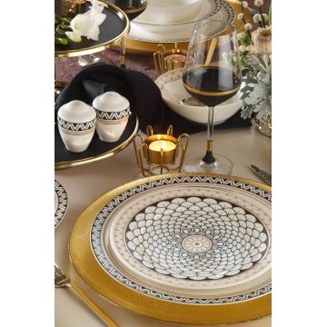 Serviciu de masa 53 piese INBNKL53YT43012048, Kutahya Porselen, portelan, multicolor