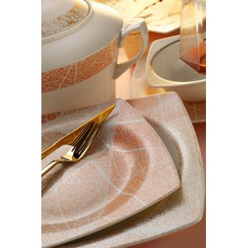 Serviciu de masa 62 piese BNMR62YT43012241, Kutahya Porselen, portelan, multicolor