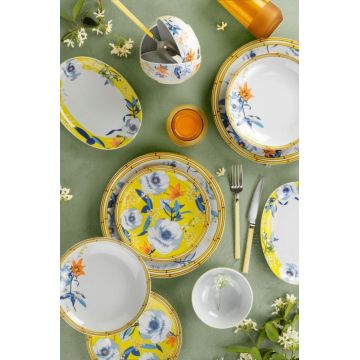 Serviciu de masa, Beros, 973BRS2701, Portelan, 27 cm, Multicolor
