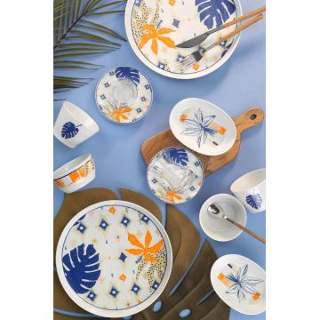 Serviciu de masa breakfast 26 piese MOD30KH60012001, Kutahya Porselen, portelan, multicolor