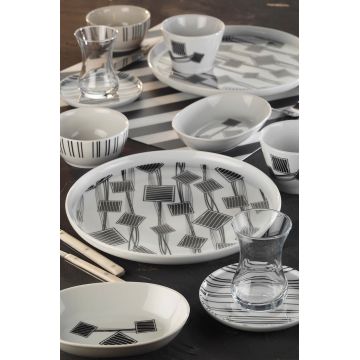 Serviciu de masa breakfast 26 piese MOD30KH60012007, Kutahya Porselen, portelan, multicolor