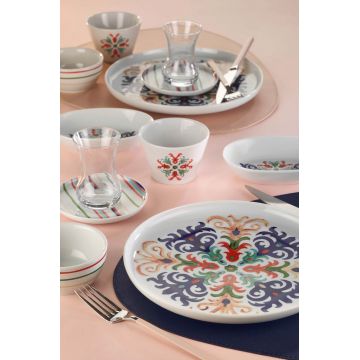 Serviciu de masa breakfast 26 piese MOD30KH60012077, Kutahya Porselen, portelan, multicolor