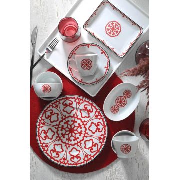 Serviciu de masa breakfast 32 piese LB32KH420596617, Kutahya Porselen, portelan, multicolor