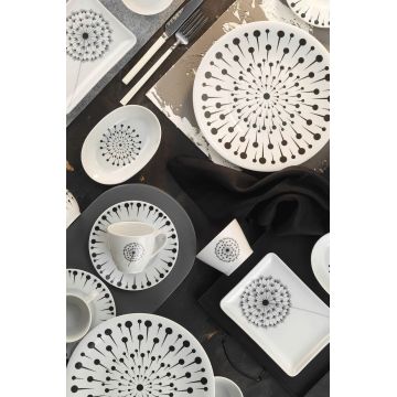 Serviciu de masa breakfast 32 piese ZG32KH42012020, Kutahya Porselen, portelan, multicolor