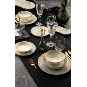 Serviciu de masa, Hermia, 721NBL3151, Farfurie: 18,5 cm (6 bucăți), Verde