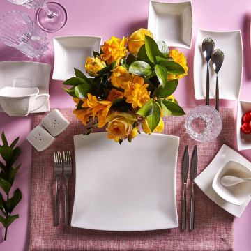 Set de mic dejun, Hermia, 216KRC1252, Ceașcă de ceai (6 bucăți), Multicolor