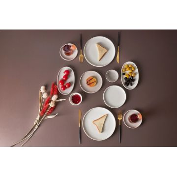 Set de mic dejun, Hermia, 216KRC1254, Ceașcă de ceai (6 bucăți), Multicolor