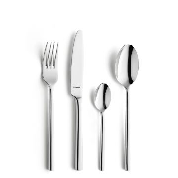 Set tacamuri 24 piese Amefa, Colorado, inox, argintiu