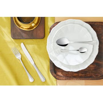 Set tacamuri 24 piese Haydn, Amefa, 6 persoane, inox 18/10, argintiu