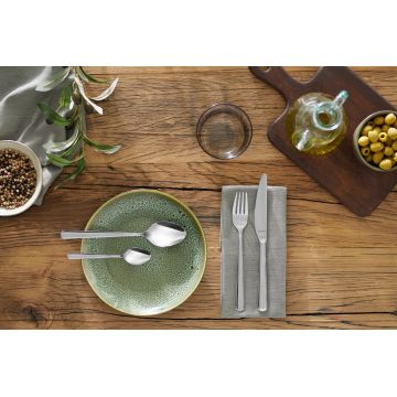 Set tacamuri 24 piese in cutie cadou Phoenix, Amefa, 6 persoane, inox 18/0, argintiu