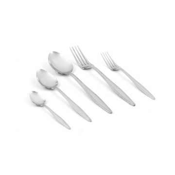 Set tacamuri, Dynasty, 960DYN1711, Inox  ,  Lingura 20.8 cm, Argintiu