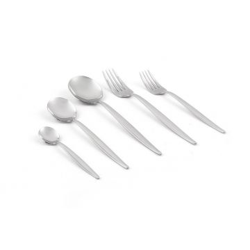 Set tacamuri, Dynasty, 960DYN1713, Inox  ,  Lingura 20.8 cm, Argintiu
