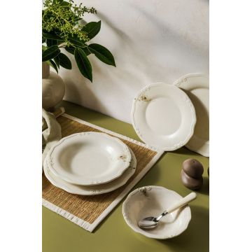 Set de cină (27 piese), L'essentiel Maison, 667PRS1142, Farfurie: 22 x 22 cm (6 bucăți), Multicolor