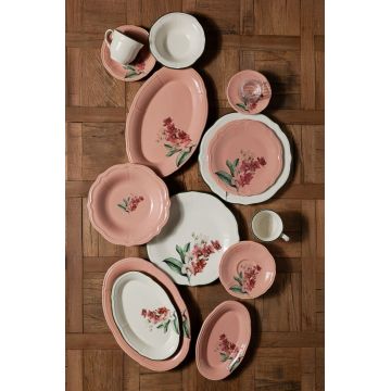 Set de cină (27 piese), L'essentiel Maison, 667PRS1144, Farfurie: 22 x 22 cm (6 bucăți), Multicolor