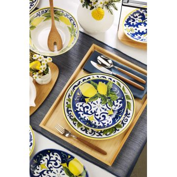 Set de cină (27 piese), L'essentiel Maison, 710KTP4553, Farfurie: 21 cm (6 bucăți), Multicolor