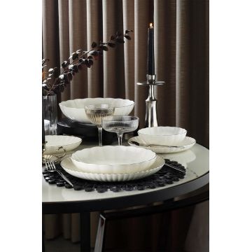 Set de cină (27 piese), L'essentiel Maison, 719KTP9868, Farfurie: 20 cm (6 bucăți), Multicolor