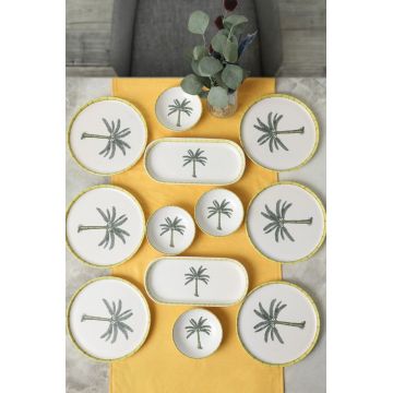 Set de mic dejun (12 Pieces), L'essentiel Maison, 275KRM2536, Bol pentru sos: 13 cm (4 bucăți), Alb mat