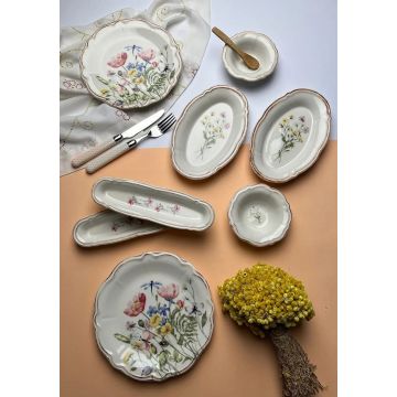 Set de mic dejun, Hermia, 311MBL1122, Bol Joker: 11 cm (4 bucăți), Multicolor