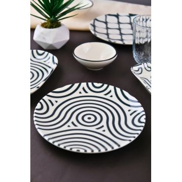 Set de mic dejun, Hermia, 311MBL1126, Bol Joker: 10 cm (4 bucăți), Multicolor