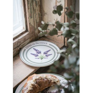 Set farfurii din ceramică pentru desert (6 bucăți), L'essentiel Maison, 280TMA2224, Lila