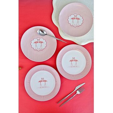 Set farfurii pentru desert, Hermia, 311MBL1315, Multicolor